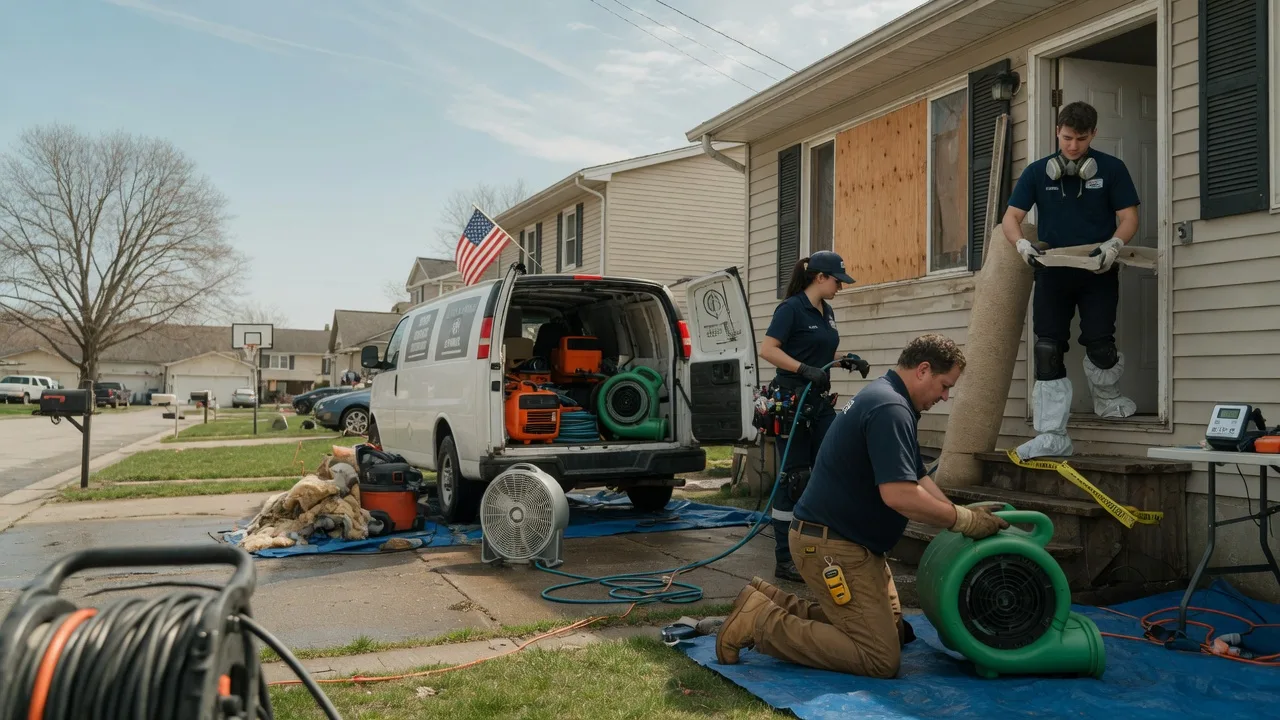 Water Damage Restoration in Ambridge, PA near me